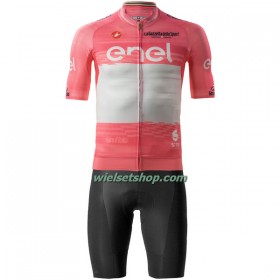 Fietskleding (Fietsshirt + Korte Koersbroek) 2023 Giro d`Italia Maglia Rosa